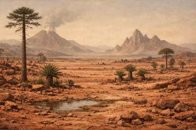 triassic landscape